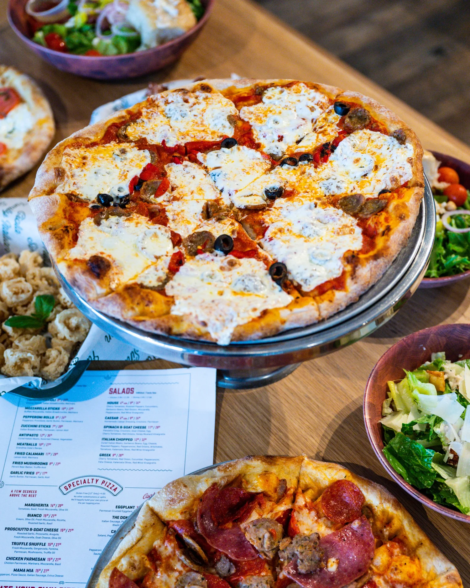 Tony C's coal-fired pizza