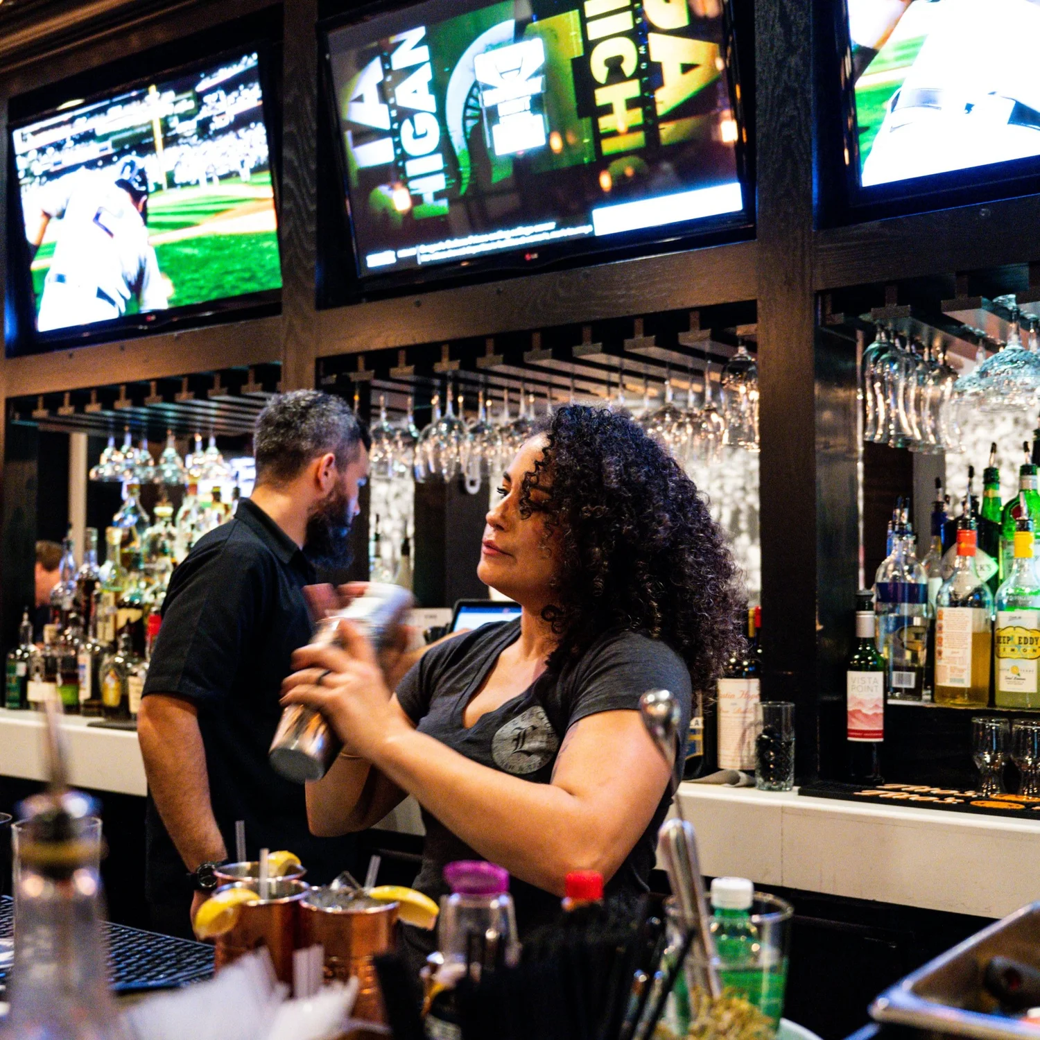 The League Kitchen & Tavern bartender